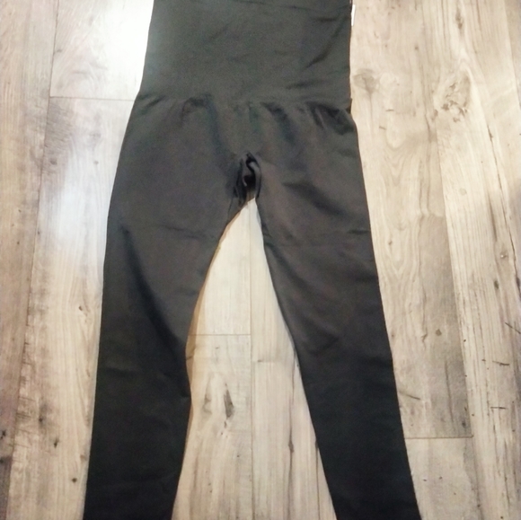 New woman's Shapermint former Empetua slimming black tights leggings sz 4x - Picture 2 of 6